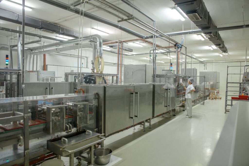 Automatizovana proizvodna linija u fabrici čokolade Nelly u Loznici