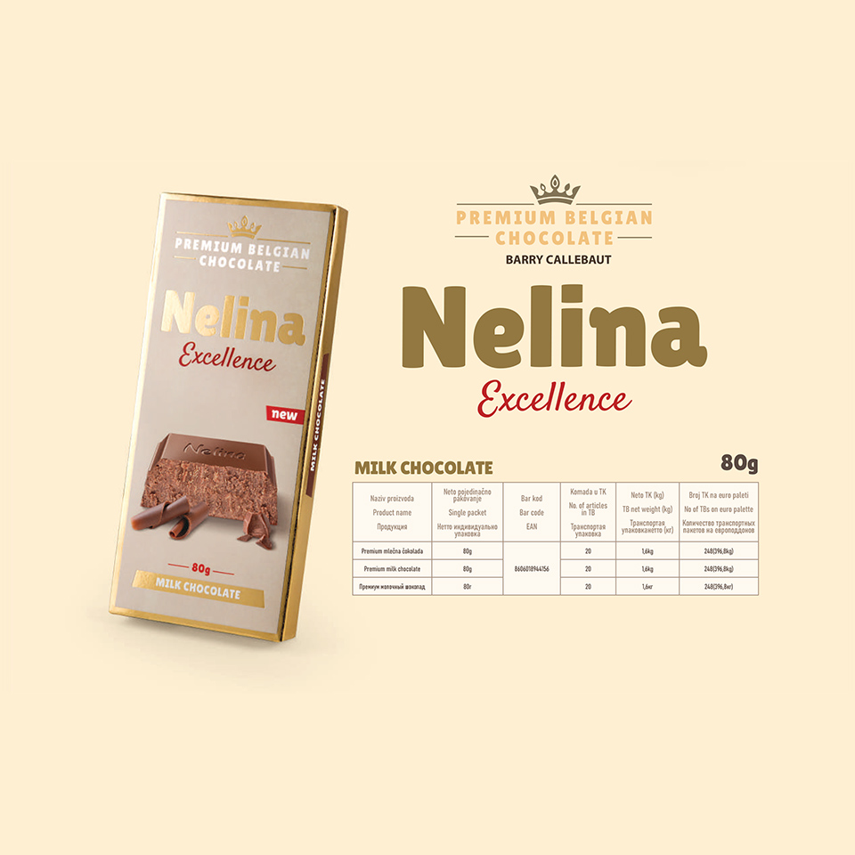 Nelina Excellence - Nelly čokolade