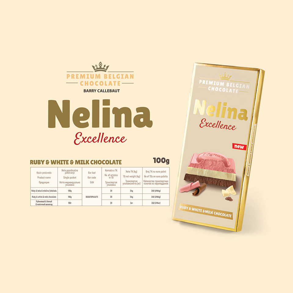 Nelina Excellence - Nelly čokolade